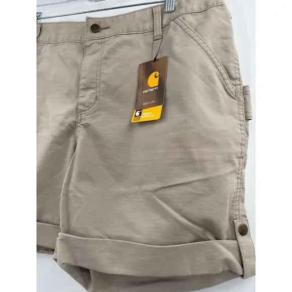 Carhartt smithville original fit light brown shorts size 18 - Picture 3 of 11